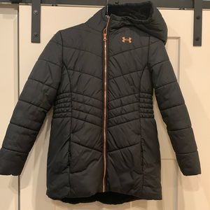 Girls youth large Under Armour coat